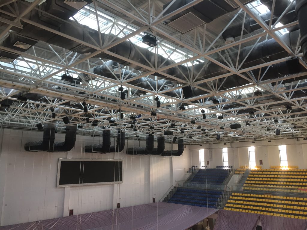 山東管理學(xué)院文體中心插圖