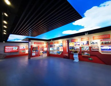 岱岳區(qū)新時代文明展廳